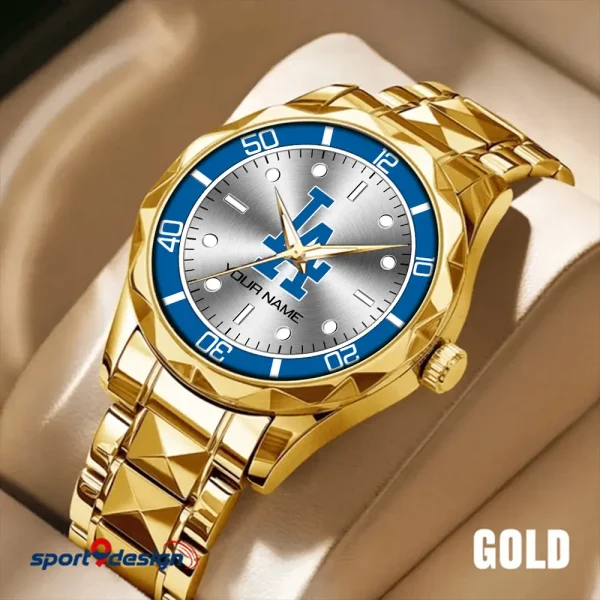 Los Angeles Dodgers MLB Men Watch Classic Business Calendar Week Stainless Steel Waterproof MTTDMW336 - Image 4
