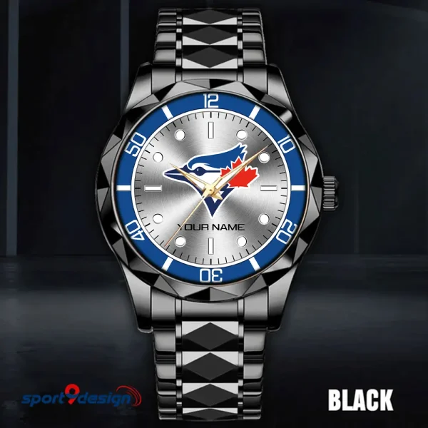 Toronto Blue Jays MLB Men Watch Classic Business Calendar Week Stainless Steel Waterproof MTTDMW349 - Image 3