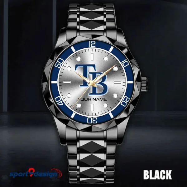 Tampa Bay Rays MLB Men Watch Classic Business Calendar Week Stainless Steel Waterproof MTTDMW351 - Image 3