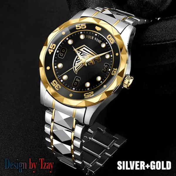 Atlanta Falcons Men Watch Classic Business Calendar Week Stainless Steel Waterproof MTTDMW386 - Image 2