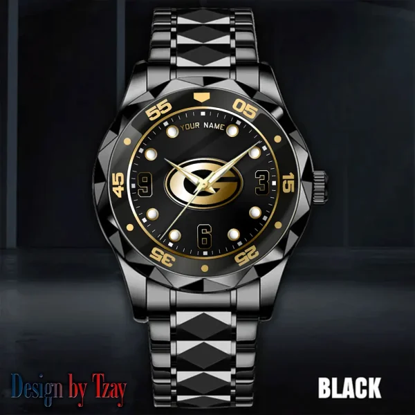 Green Bay Packers Men Watch Classic Business Calendar Week Stainless Steel Waterproof MTTDMW396 - Image 5