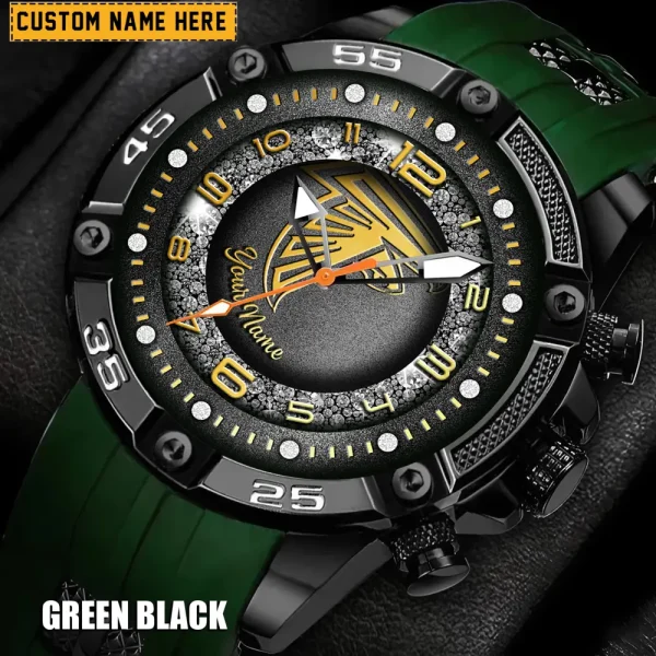 Atlanta Falcons Mens Silicone Waterproof Date Fashion WristWatch ANZSSFWW099 - Image 3