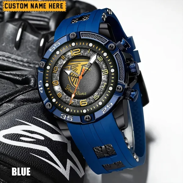 Atlanta Falcons Mens Silicone Waterproof Date Fashion WristWatch ANZSSFWW099 - Image 6