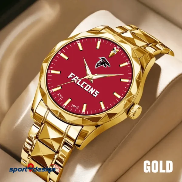 Atlanta Falcons Men Watch Classic Business Calendar Week Stainless Steel Waterproof MTTDMW418 - Image 5