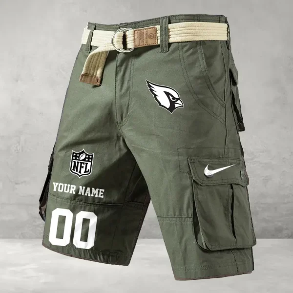 Arizona Cardinals Mountain Bike Shorts Tactics Cargo ANZSBT088 - Image 3