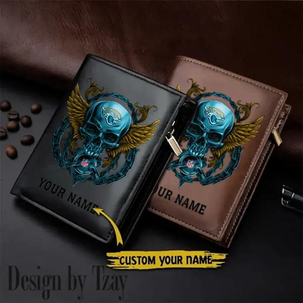 Jacksonville Jaguars Leather Wallets Vertical Style SPTLVW802