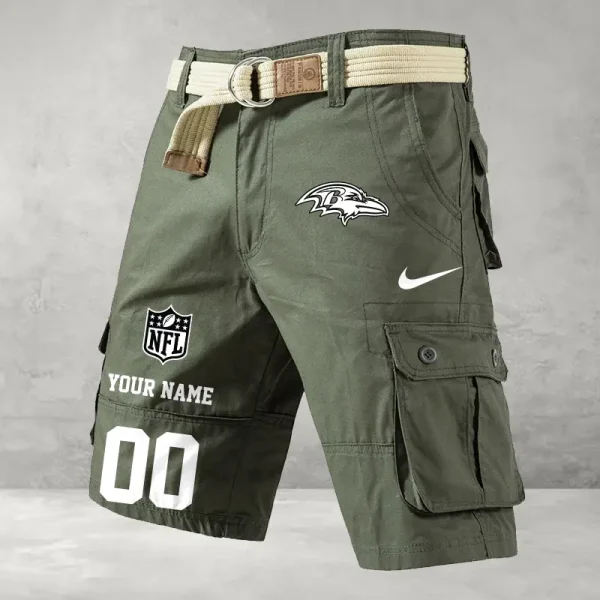 Baltimore Ravens Mountain Bike Shorts Tactics Cargo ANZSBT090 - Image 4