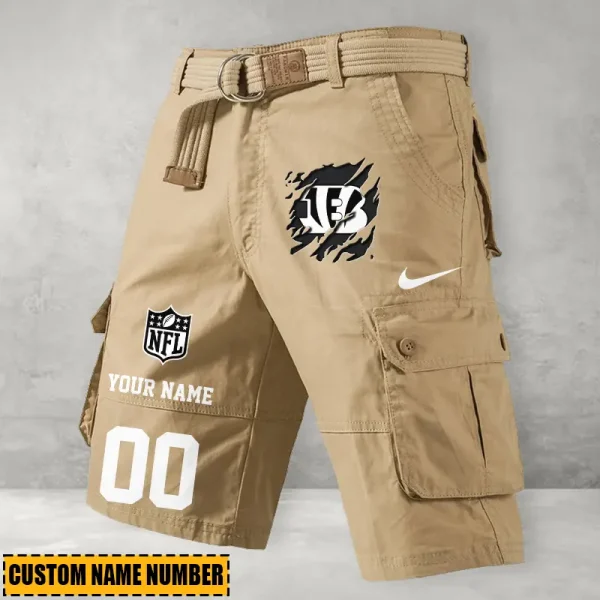 Cincinnati Bengals Mountain Bike Shorts Tactics Cargo ANZSBT094 - Image 3