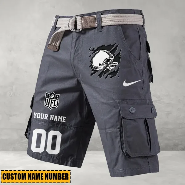 Cleveland Browns Mountain Bike Shorts Tactics Cargo ANZSBT095 - Image 3