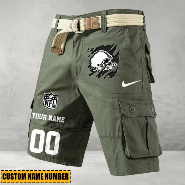 Cleveland Browns Mountain Bike Shorts Tactics Cargo ANZSBT095 - Image 4