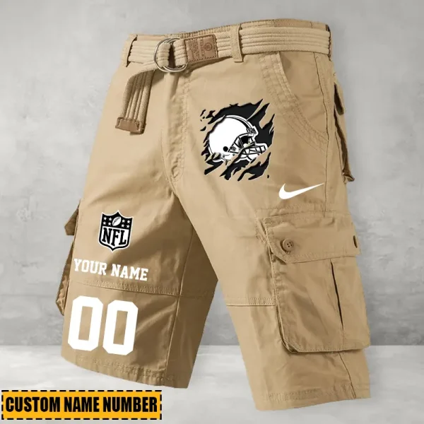Cleveland Browns Mountain Bike Shorts Tactics Cargo ANZSBT095 - Image 5