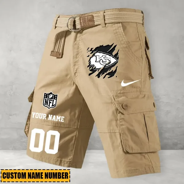 Kansas City Chiefs Mountain Bike Shorts Tactics Cargo ANZSBT103