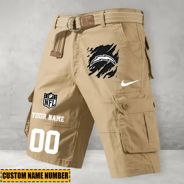 Los Angeles Chargers Mountain Bike Shorts Tactics Cargo ANZSBT105