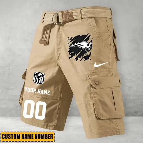 New England Patriots Mountain Bike Shorts Tactics Cargo ANZSBT109 - Image 3