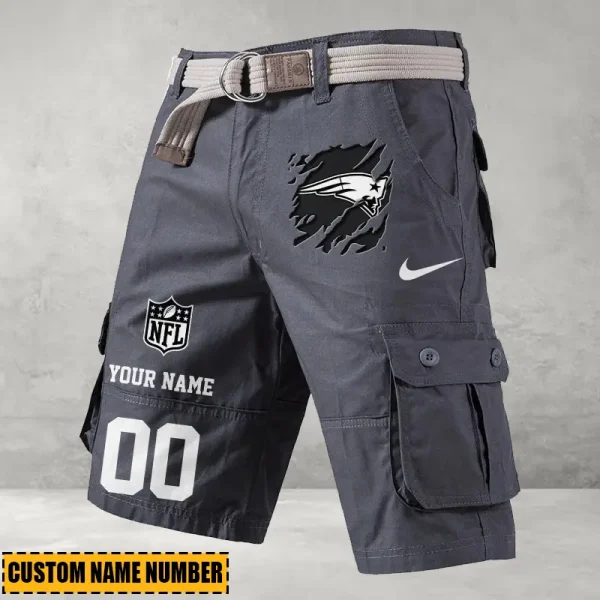 New England Patriots Mountain Bike Shorts Tactics Cargo ANZSBT109
