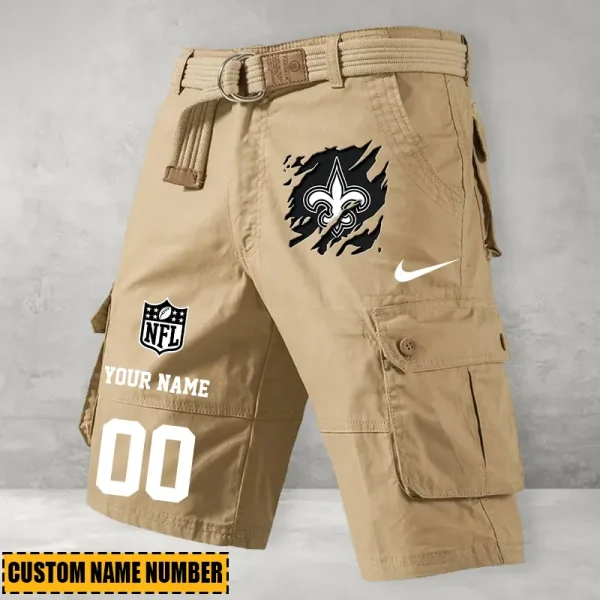 New Orleans Saints Mountain Bike Shorts Tactics Cargo ANZSBT110