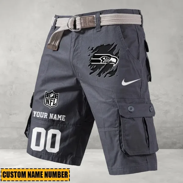 Seattle Seahawks Mountain Bike Shorts Tactics Cargo ANZSBT116 - Image 3