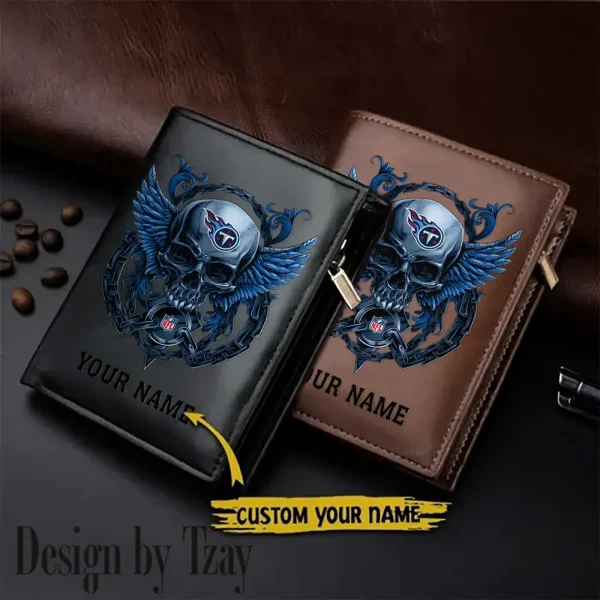 Tennessee Titans Leather Wallets Vertical Style SPTLVW818