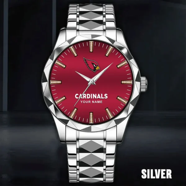 Arizona Cardinals Business Watch For Men Luxury Waterproof Stainless Steel New Design 2025 ANZDMW449 - Image 4