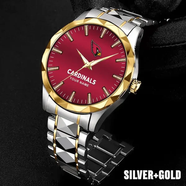 Arizona Cardinals Business Watch For Men Luxury Waterproof Stainless Steel New Design 2025 ANZDMW449 - Image 5