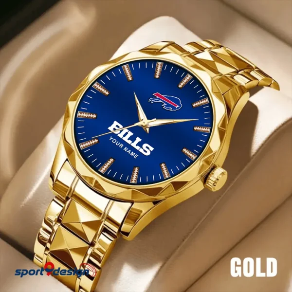 Buffalo Bills Business Watch For Men Luxury Waterproof Stainless Steel New Design 2025 ANZDMW452 - Image 3