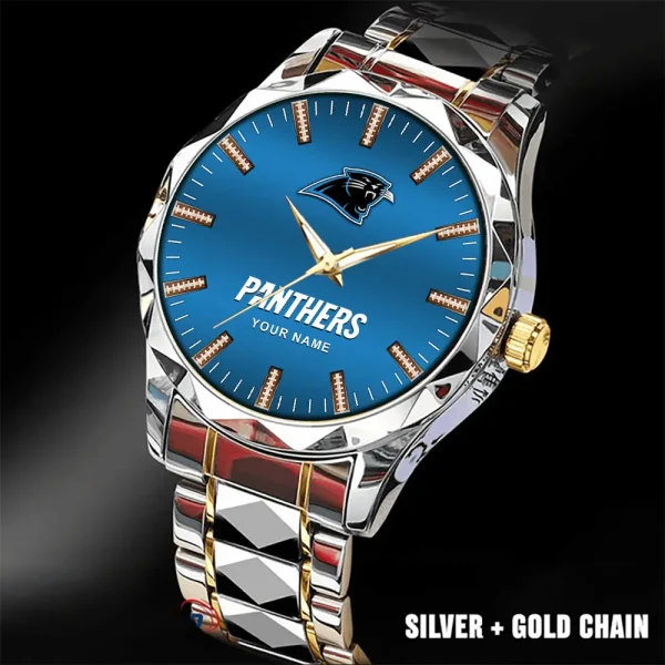 Carolina Panthers Business Watch For Men Luxury Waterproof Stainless Steel New Design 2025 ANZDMW453
