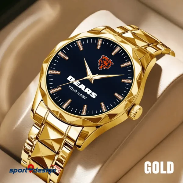 Chicago Bears Business Watch For Men Luxury Waterproof Stainless Steel New Design 2025 ANZDMW454 - Image 4