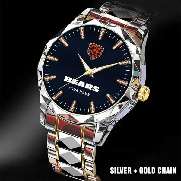 Chicago Bears Business Watch For Men Luxury Waterproof Stainless Steel New Design 2025 ANZDMW454
