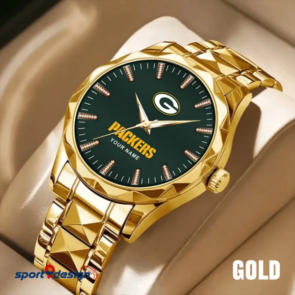 Green Bay Packers Business Watch For Men Luxury Waterproof Stainless Steel New Design 2025 ANZDMW460 - Image 2