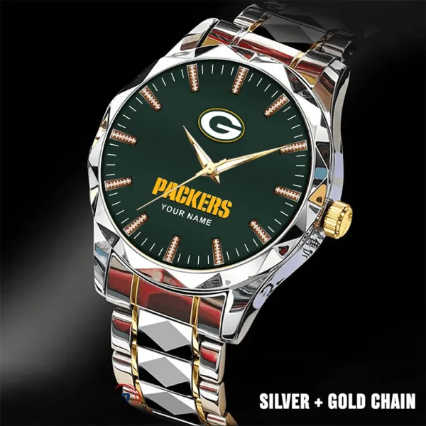 Green Bay Packers Business Watch For Men Luxury Waterproof Stainless Steel New Design 2025 ANZDMW460 - Image 4