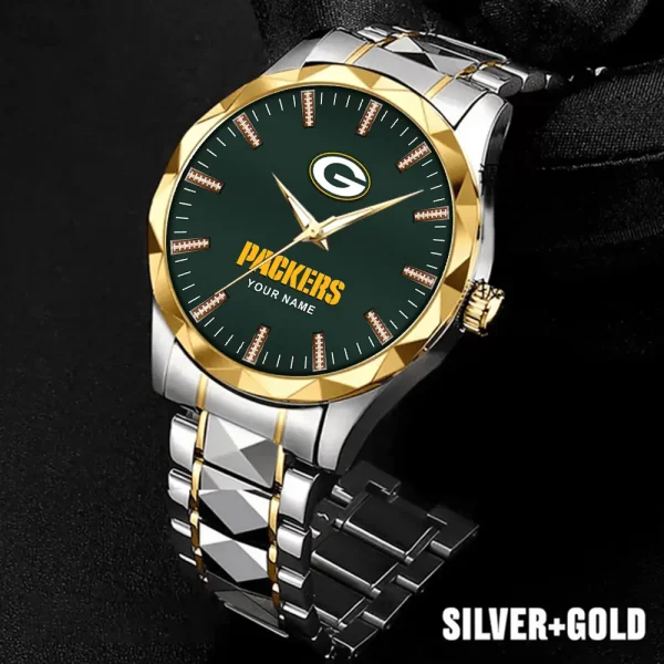 Green Bay Packers Business Watch For Men Luxury Waterproof Stainless Steel New Design 2025 ANZDMW460