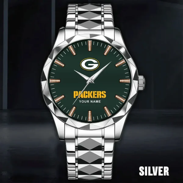 Green Bay Packers Business Watch For Men Luxury Waterproof Stainless Steel New Design 2025 ANZDMW460 - Image 5