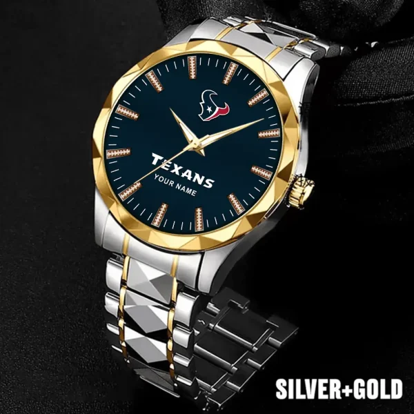 Houston Texans Business Watch For Men Luxury Waterproof Stainless Steel New Design 2025 ANZDMW461 - Image 5