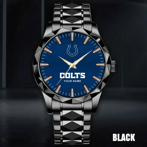 Indianapolis Colts Business Watch For Men Luxury Waterproof Stainless Steel New Design 2025 ANZDMW462 - Image 4