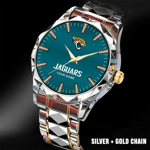 Jacksonville Jaguars Business Watch For Men Luxury Waterproof Stainless Steel New Design 2025 ANZDMW463