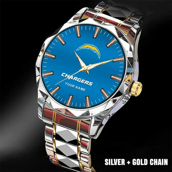 Los Angeles Chargers Business Watch For Men Luxury Waterproof Stainless Steel New Design 2025 ANZDMW466