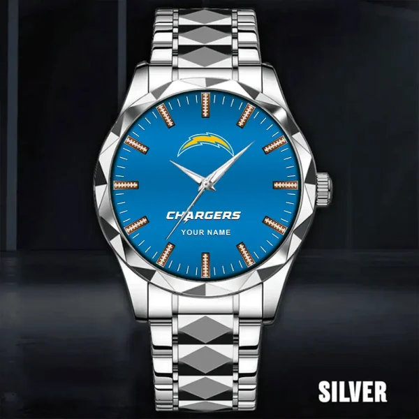 Los Angeles Chargers Business Watch For Men Luxury Waterproof Stainless Steel New Design 2025 ANZDMW466 - Image 4
