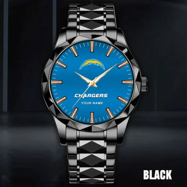 Los Angeles Chargers Business Watch For Men Luxury Waterproof Stainless Steel New Design 2025 ANZDMW466 - Image 5