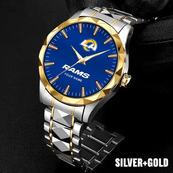 Los Angeles Rams Business Watch For Men Luxury Waterproof Stainless Steel New Design 2025 ANZDMW467