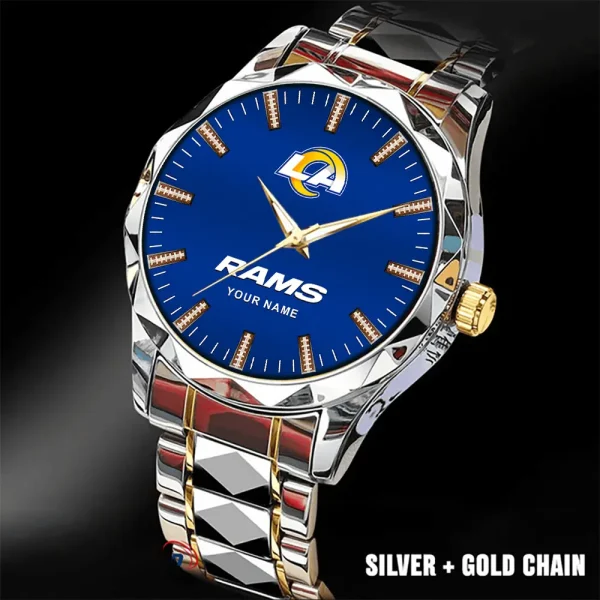 Los Angeles Rams Business Watch For Men Luxury Waterproof Stainless Steel New Design 2025 ANZDMW467 - Image 2
