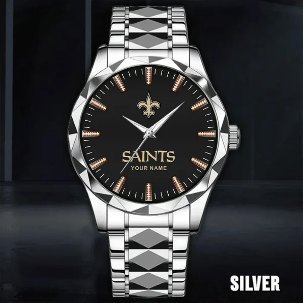 New Orleans Saints Business Watch For Men Luxury Waterproof Stainless Steel New Design 2025 ANZDMW471 - Image 4