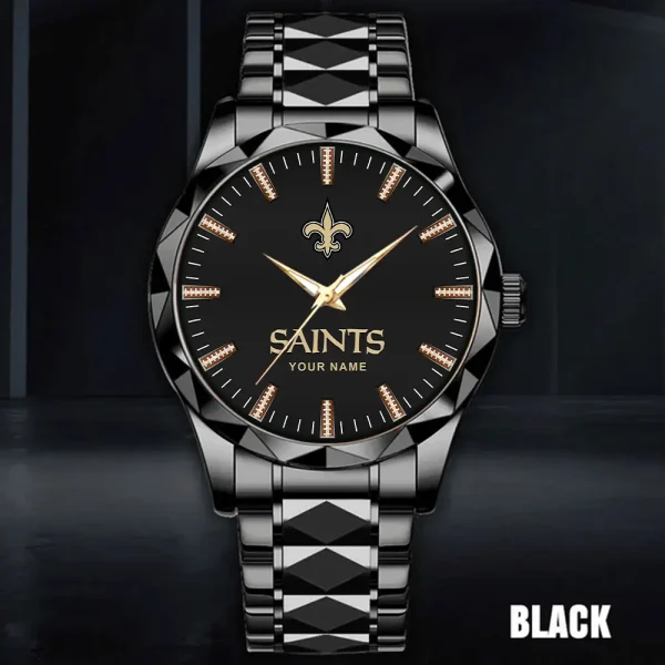 New Orleans Saints Business Watch For Men Luxury Waterproof Stainless Steel New Design 2025 ANZDMW471 - Image 5