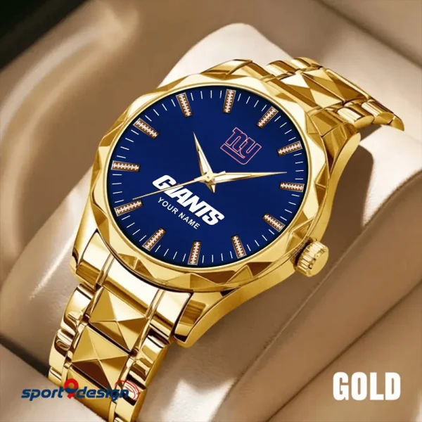 New York Giants Business Watch For Men Luxury Waterproof Stainless Steel New Design 2025 ANZDMW472 - Image 2