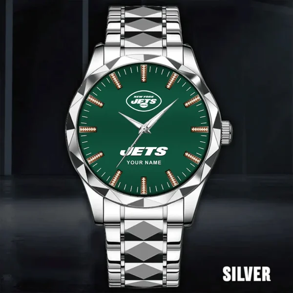 New York Jets Business Watch For Men Luxury Waterproof Stainless Steel New Design 2025 ANZDMW473 - Image 5