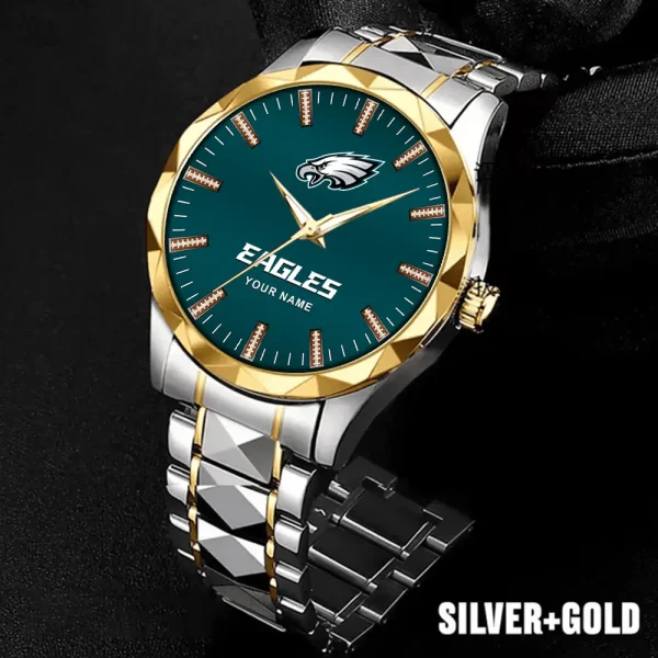 Philadelphia Eagles Business Watch For Men Luxury Waterproof Stainless Steel New Design 2025 ANZDMW474