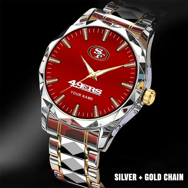 San Francisco 49ers Business Watch For Men Luxury Waterproof Stainless Steel New Design 2025 ANZDMW476