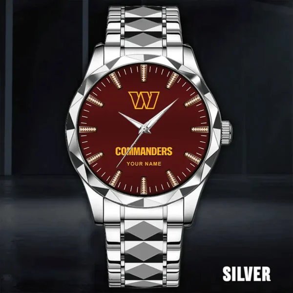 Washington Commanders Business Watch For Men Luxury Waterproof Stainless Steel New Design 2025 ANZDMW480 - Image 5