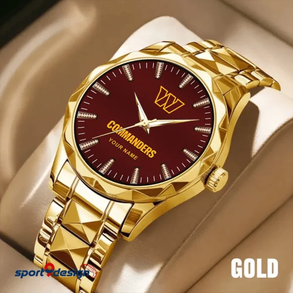 Washington Commanders Business Watch For Men Luxury Waterproof Stainless Steel New Design 2025 ANZDMW480 - Image 4