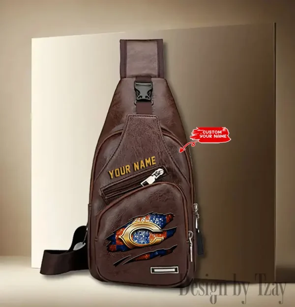 Chicago Bears Fashion Men Chest Bag Single Strap Anti-theft New 2025 SPTLTSLINGBAG167 - Image 2