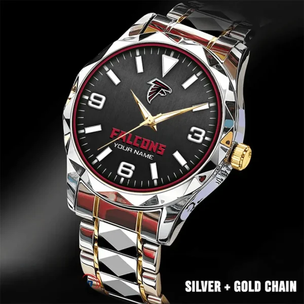 Atlanta Falcons Business Watch For Men Luxury Waterproof Stainless Steel New Design 2025 ANZDMW546 - Image 5